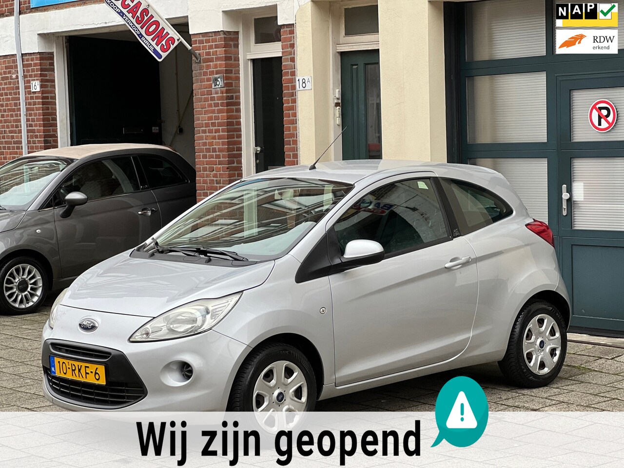 Ford Ka - 1.2 Cool & Sound start/stop-airco-elek ramen - AutoWereld.nl