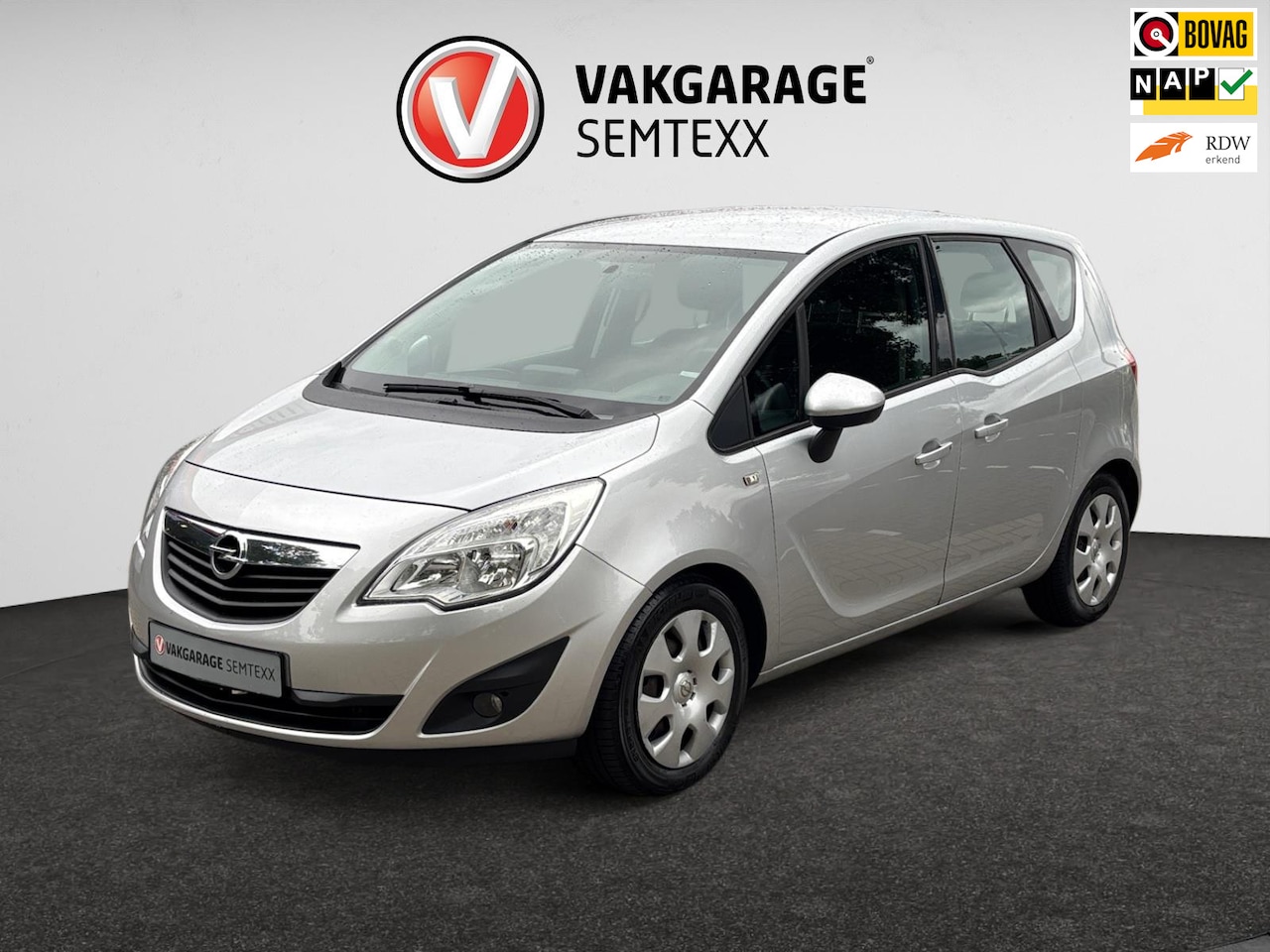 Opel Meriva - 1.4 Turbo Anniversary Edition |Automaat| Cruise | Airco | Half Leder | PDC Achter | Trekha - AutoWereld.nl