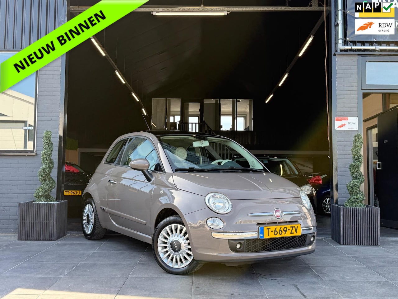 Fiat 500 - 1.2 Naked|1STE EIG| APK|Airco|Elektrische ramen - AutoWereld.nl