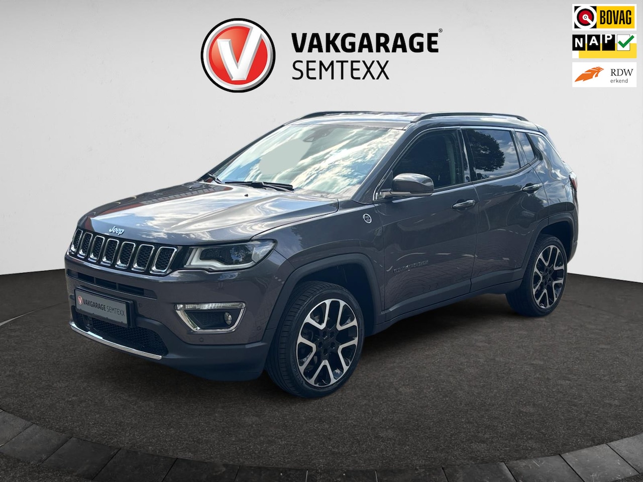 Jeep Compass - 1.4 MultiAir Limited 4x4 |Automaat| Camera| Navi | LED | Stuurwiel Verwarming | Stoel Verw - AutoWereld.nl