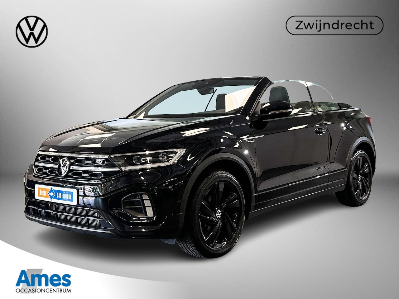 Volkswagen T-Roc Cabrio - 1.5 150pk TSI R-Line Achteruitrijcamera 'Rear View' | Velgen 'Nevada', 18 inch lichtmetaal - AutoWereld.nl
