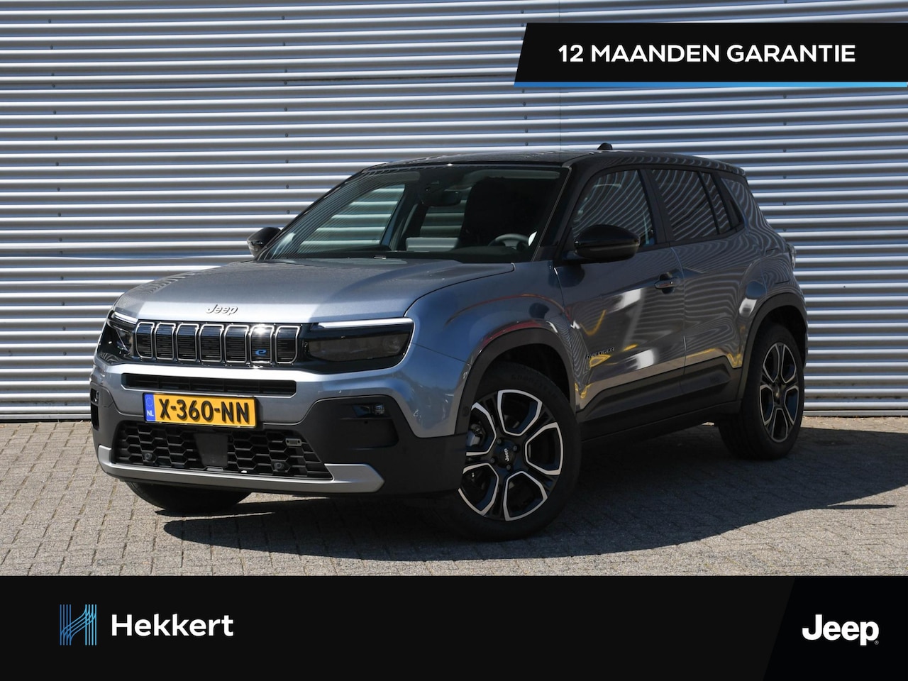 Jeep Avenger - 1st Edition 54 kWh 156pk Automaat STOELVERW. VOOR | 18''LM | KEYLESS | NAVI | PDC + CAM. | - AutoWereld.nl