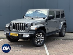 Jeep Wrangler Unlimited - 4xe 380 Sahara Dealer onderhouden I Apple carplay/Android auto I Voorstoelen-verwarmd I Ha
