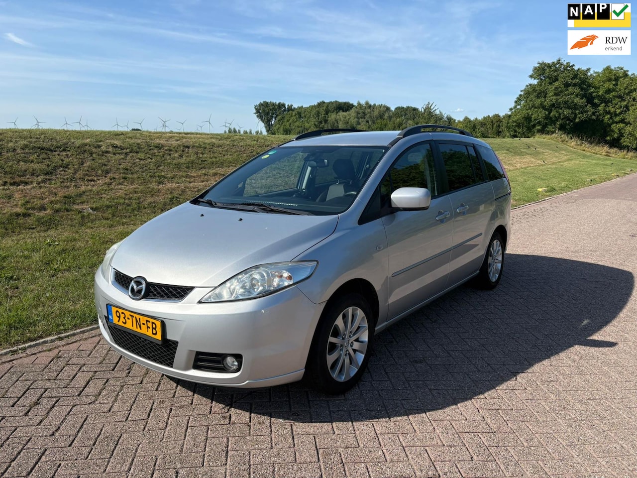 Mazda 5 - 2.0i Executive MPV 7-prs Cruise Climate Airco Trekhaak Boekjes 2 Sleutels - AutoWereld.nl