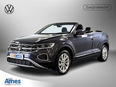 Volkswagen T-Roc Cabrio - 1.5 150pk TSI Style Navigatie 'Discover Media' | Parkeersensoren voor en achter | Adaptive