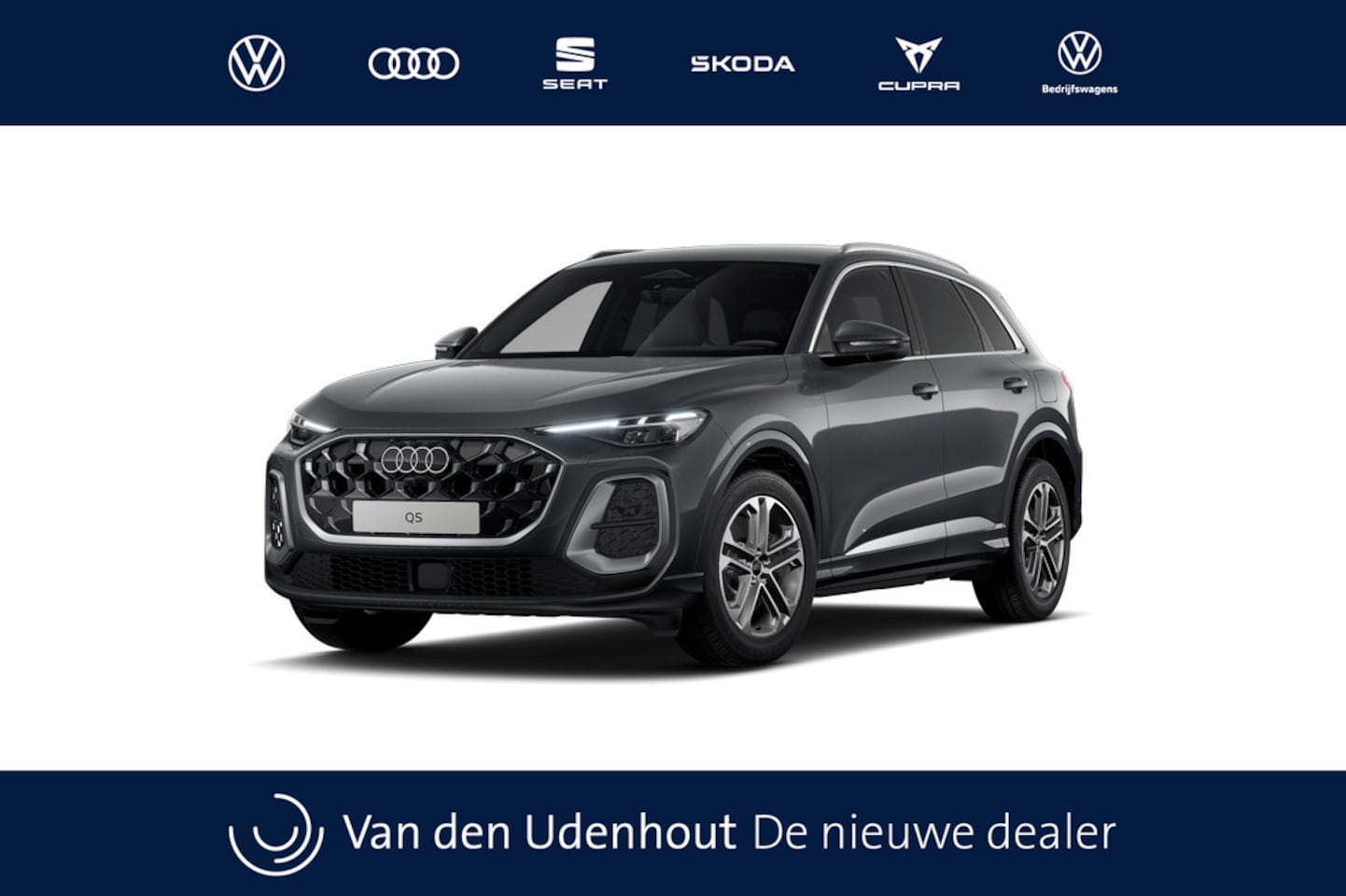 Audi Q5 - e-hybrid quattro 299 S tronic S edition Automaat | Elektrisch instelbare voorstoelen | Com - AutoWereld.nl