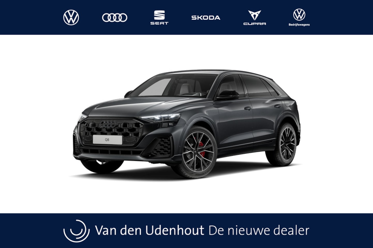 Audi Q8 - 55 TFSI e 394 Tiptronic Pro Line S Automaat | Vierwielbesturing | Privacy glas (donker get - AutoWereld.nl