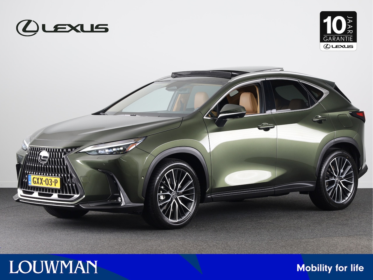 Lexus NX - 450h+ AWD President Line *DEMO* | Elektrisch Glazen Panorama-dak | 360° Camera | Stoelverw - AutoWereld.nl