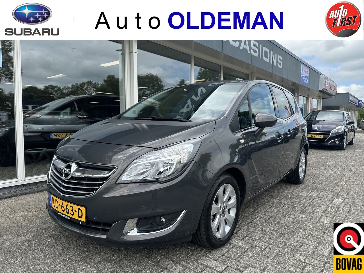Opel Meriva - 1.4 Turbo Blitz NAVI,CLIMA,TREKHAAK - AutoWereld.nl