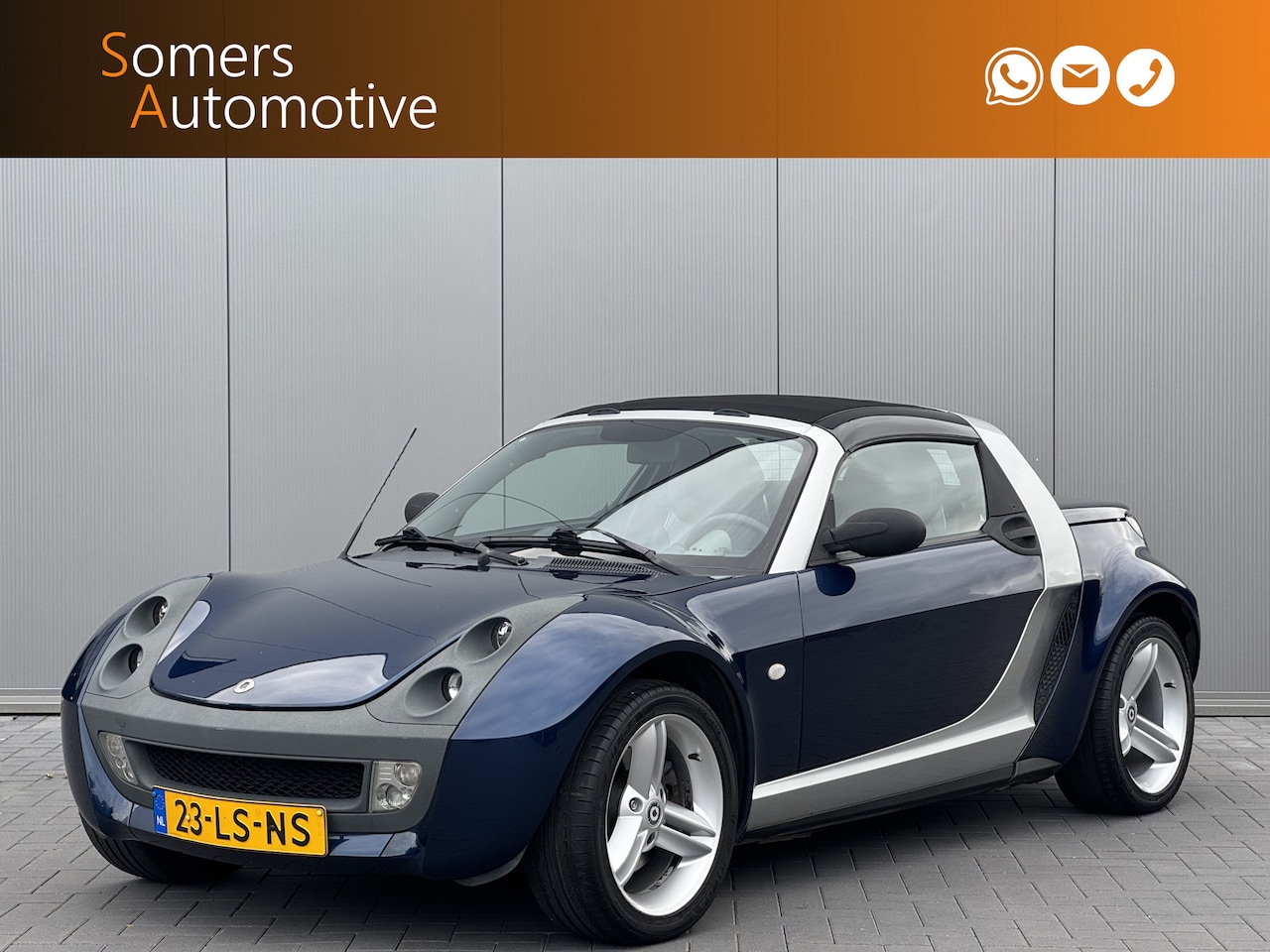 Smart Roadster - 0.7 | Airco | Nieuwe Kap | NAP - AutoWereld.nl