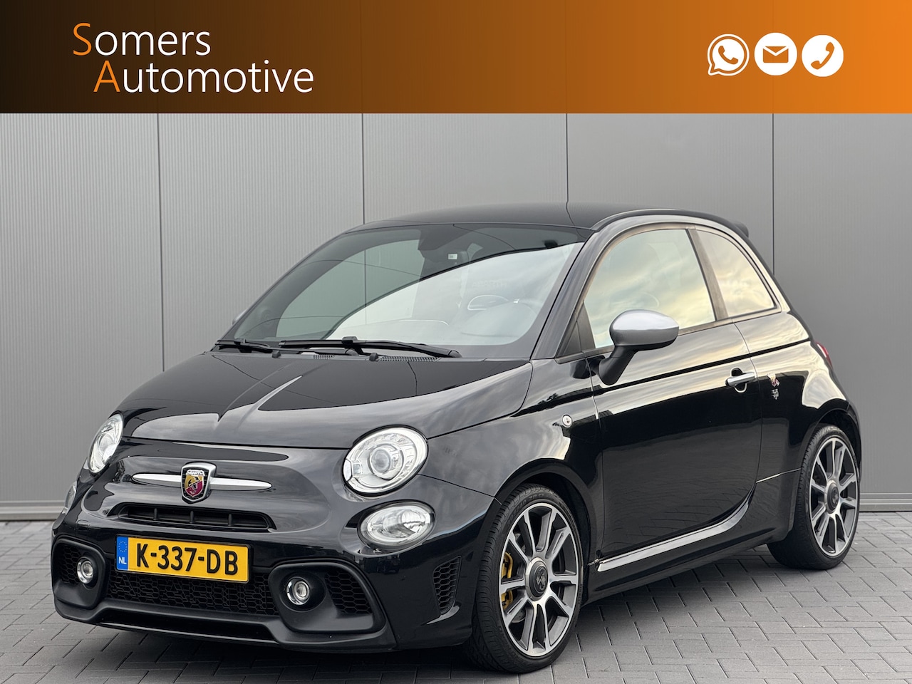 Abarth 595 - 1.4 T-Jet Turismo | Leder | Xenon | 17" - AutoWereld.nl
