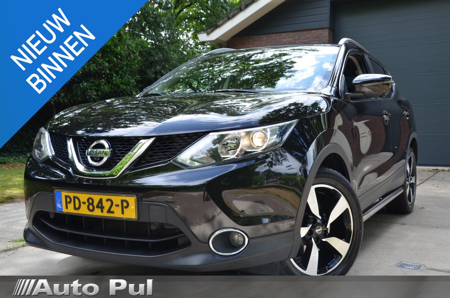 Nissan Qashqai - 1.2 Business Edition Ecc/Navi/Rondomzicht-Camera/Cr-Controle/Panorama-Dak/18-Inch Lmv/Priv - AutoWereld.nl