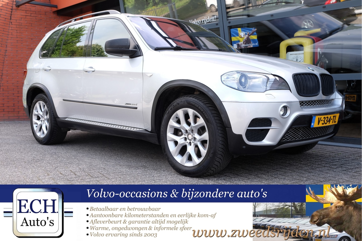 BMW X5 - 40d Aut. Grijs kenteken, Leer - AutoWereld.nl
