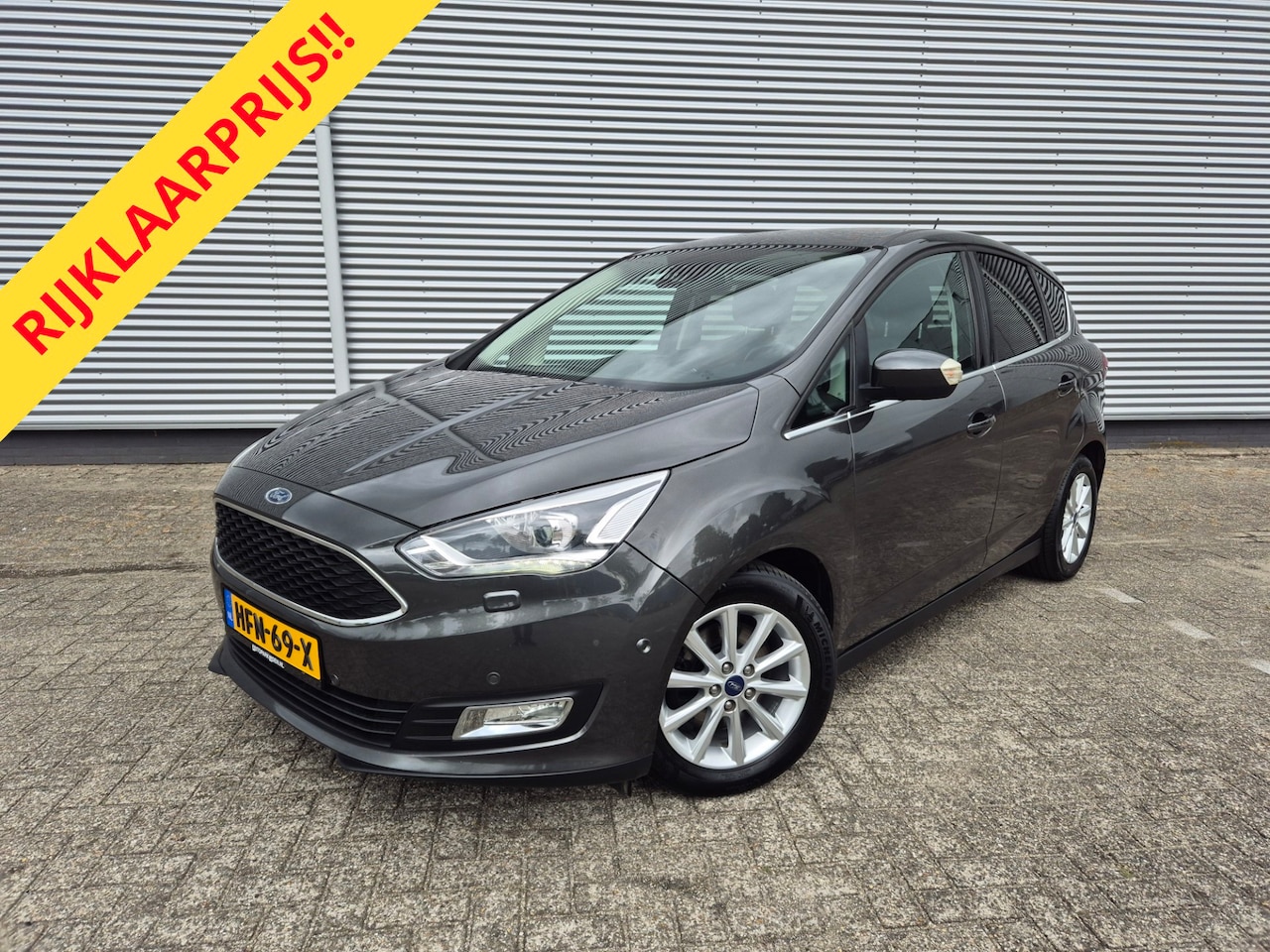 Ford C-Max - 1.5 Titanium Automaat Navigatie/Camera,parkeersensoren,stoel/ruit/stuurverwarming, - AutoWereld.nl