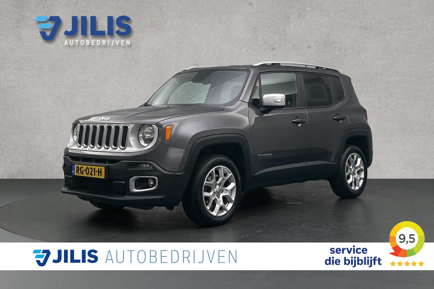Jeep Renegade - 1.4 MultiAir 75th Anniversary AWD | Stoelverwarming | Parkeersensoren | Cruise control - AutoWereld.nl