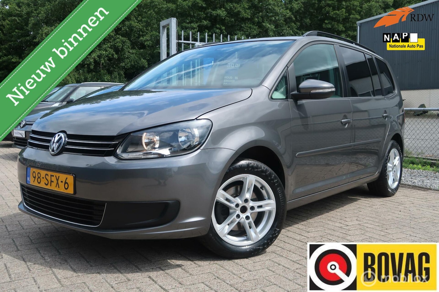Volkswagen Touran - 1.2 TSI, TREKHAAK,NAVI,CRUISE,CLIMA, - AutoWereld.nl