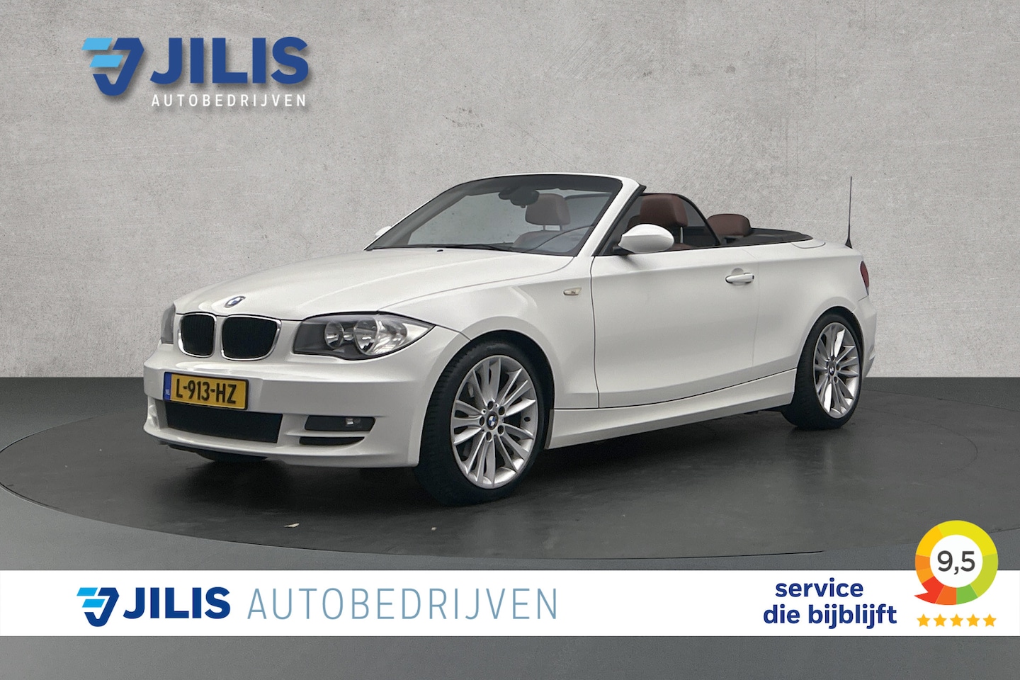 BMW 1-serie Cabrio - 120i | Lederen bekleding | Stoelverwarming | Airco | Parkeersensoren | Lichtmetalen velgen - AutoWereld.nl