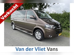 Volkswagen Transporter - 2.0 TDI 140pk L2 Dubbel Cabine Highline BPM Vrij 6 persoons, Airco, Navi, PDC V+A, Trekhaa