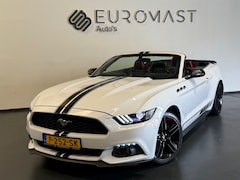 Ford Mustang Convertible - 3.7i V6 Premium 305PK Carplay Automaat Lederen bekleding Nieuwe Apk