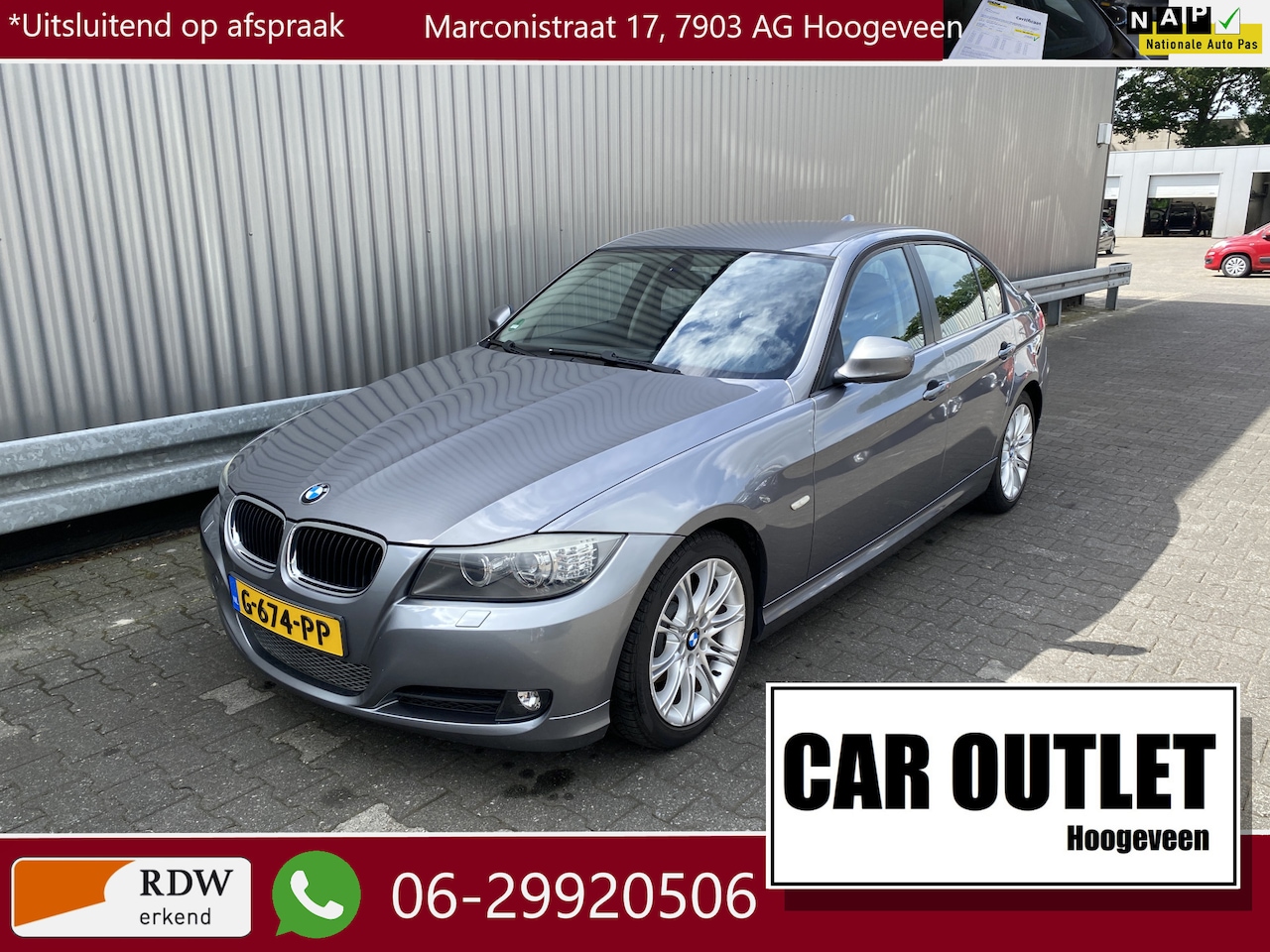 BMW 3-serie - 318i Clima, CC, PDC, LM, nw. APK – Inruil Mogelijk – - AutoWereld.nl