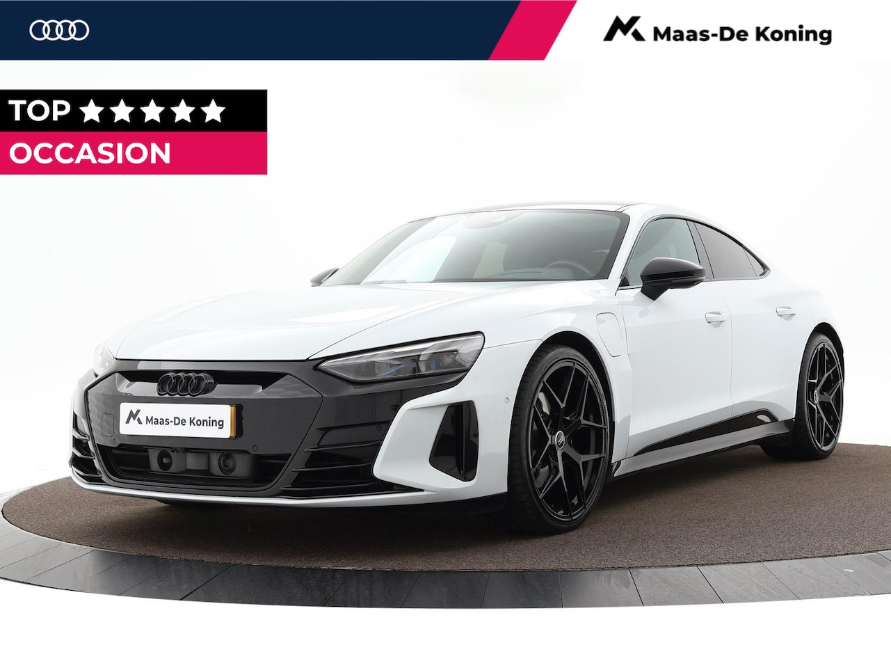 Audi e-tron GT - 476pk Competition 93 kWh · Glazendak · B&O Audio · 360 Camera · Elek. Voorstoelen · Alarm - AutoWereld.nl