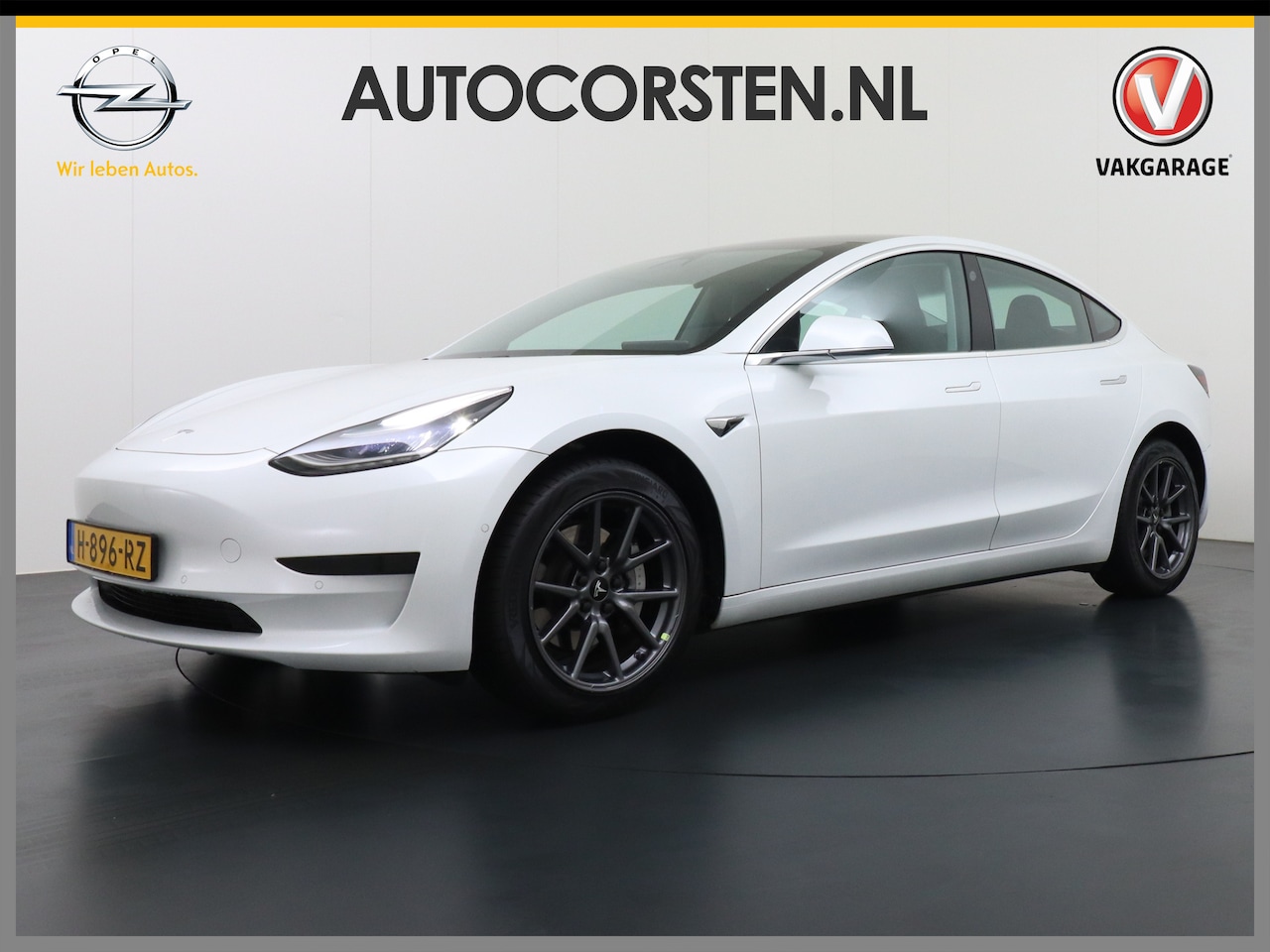 Tesla Model 3 - RWD SR+ 60kWh 325PK FSD 3-Computer 18" AutoPilot Leder PanoDak Adaptive-Cruise Lmv Camera' - AutoWereld.nl