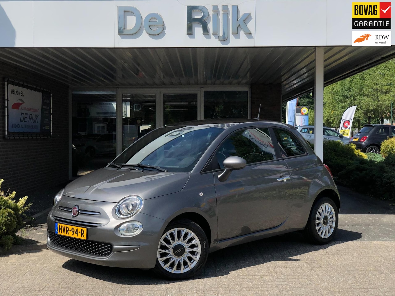 Fiat 500 - 1.0 Hybrid Lounge Plus | Pano, Carplay/Android, Clima, Cruise, DAB | Onderhoudshistorie | - AutoWereld.nl