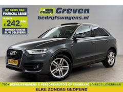 Audi Q3 - 2.0 TFSI quattro S-Line 170PK Pano LED Camera Trekhaak Clima Cruise Navi PDC 18"LMV