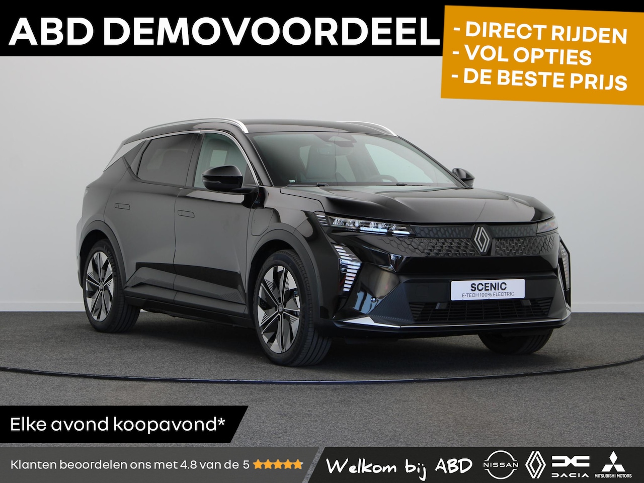 Renault Scenic E-Tech - EV60 170pk comfort range techno | Active driver assist | Blind spot warning | Stuurverwarm - AutoWereld.nl