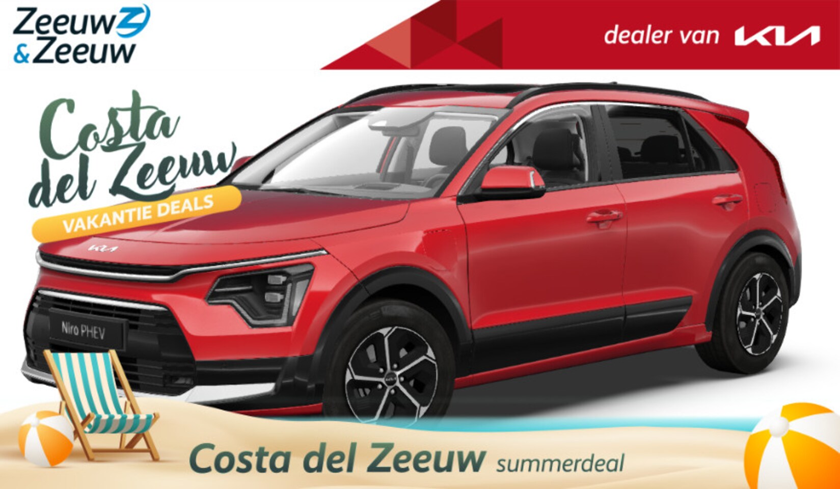 Kia Niro - 1.6 GDi PHEV DynamicPlusLine | €2.750 inruilvoordeel | Private Lease vanaf € 589,- | €700 - AutoWereld.nl
