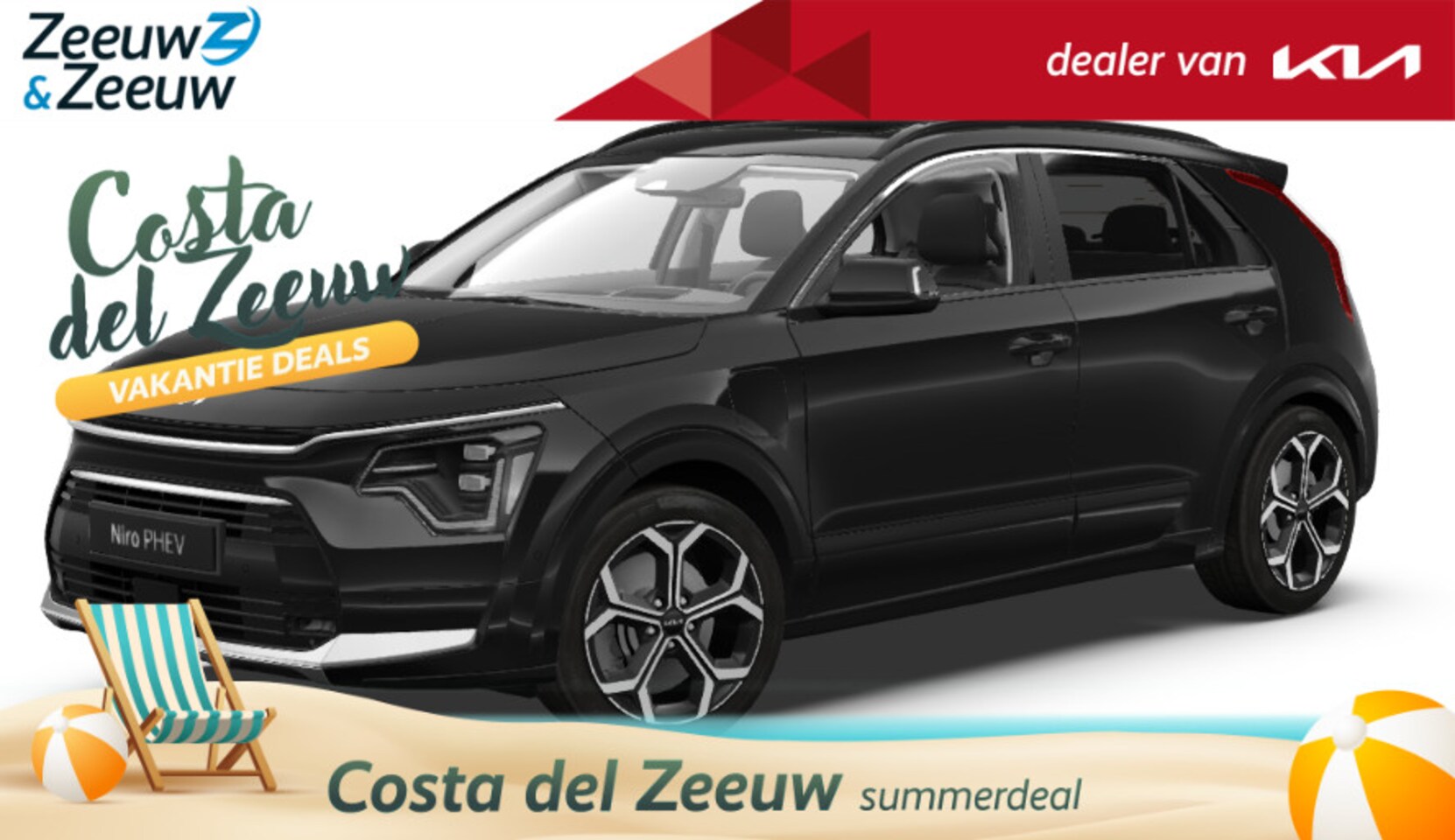 Kia Niro - 1.6 GDi PHEV ExecutiveLine | €2.750 inruilvoordeel | Private Lease vanaf €629,- | €700 Kor - AutoWereld.nl