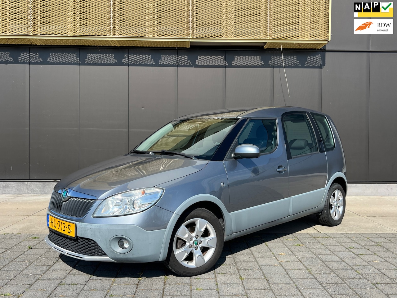 Skoda Roomster - 1.2 TSI Elegance|Clima|Cruise|Nwe APK|Parrot|Elektr ram|AUX - AutoWereld.nl