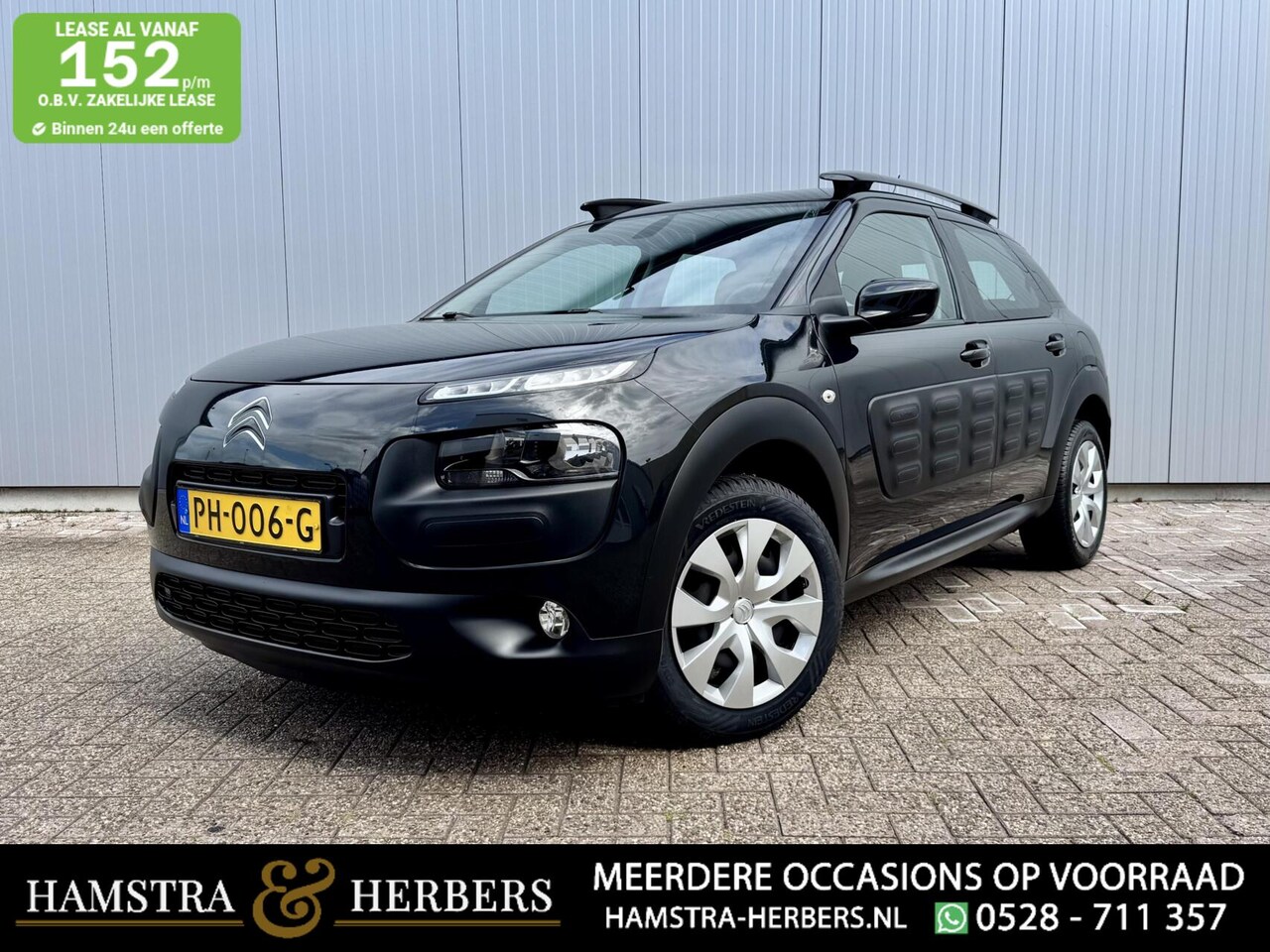 Citroën C4 Cactus - 1.2 PureTech Business zwart - AutoWereld.nl
