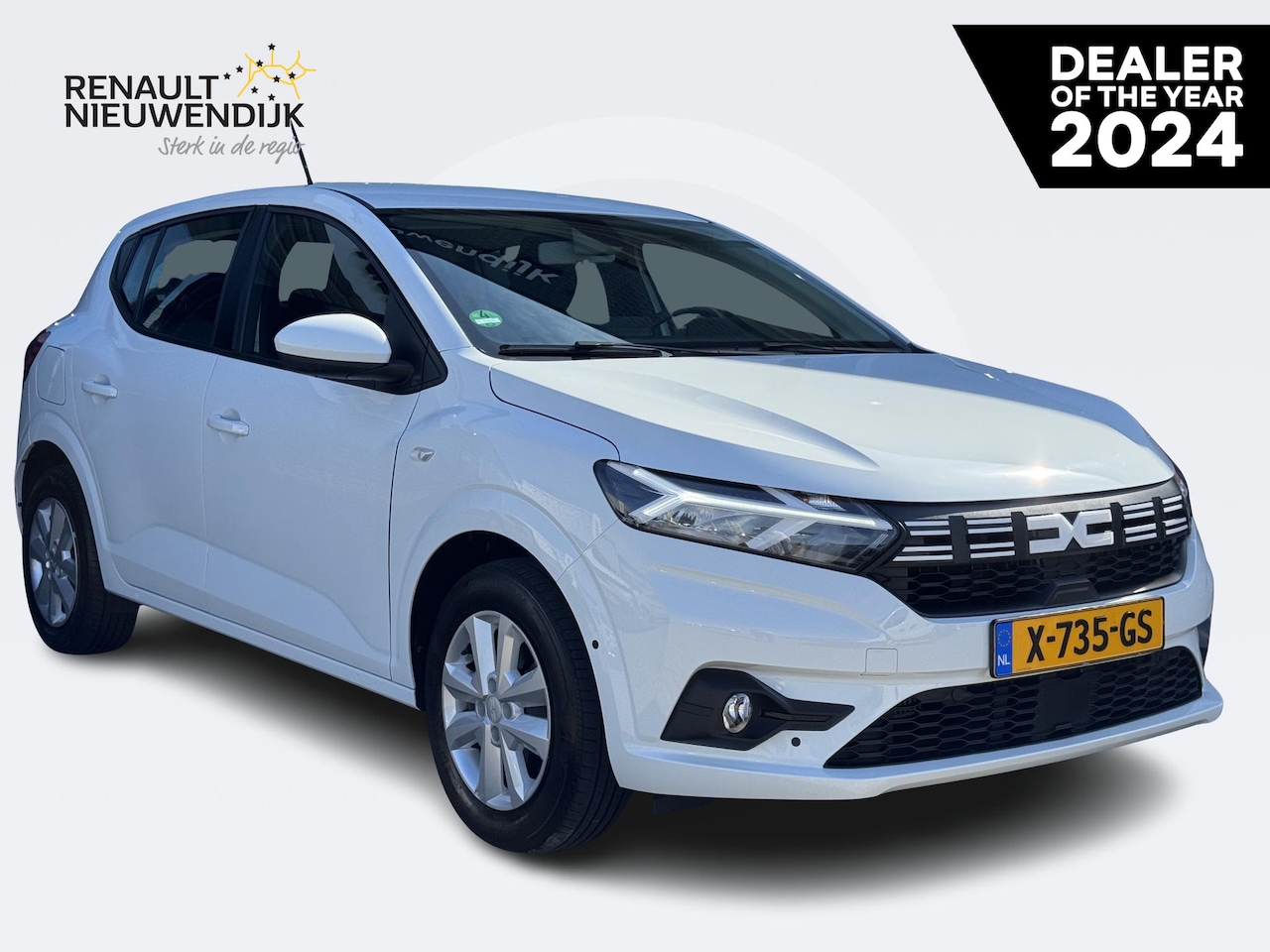 Dacia Sandero - 1.0 TCe 100 ECO-G Expression / AIRCO / ACHTERUITRIJ CAMERA / PARKEERSENSOREN VOOR & ACHTER - AutoWereld.nl