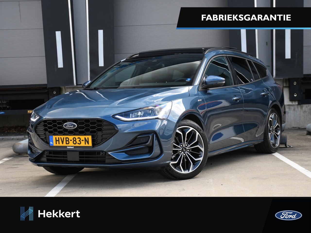 Ford Focus Wagon - ST Line X 1.0 EcoBoost Hybrid 155pk Automaat SCHUIF-DAK | 18''LM | BLIS | B&O | ADAPT. CRU - AutoWereld.nl