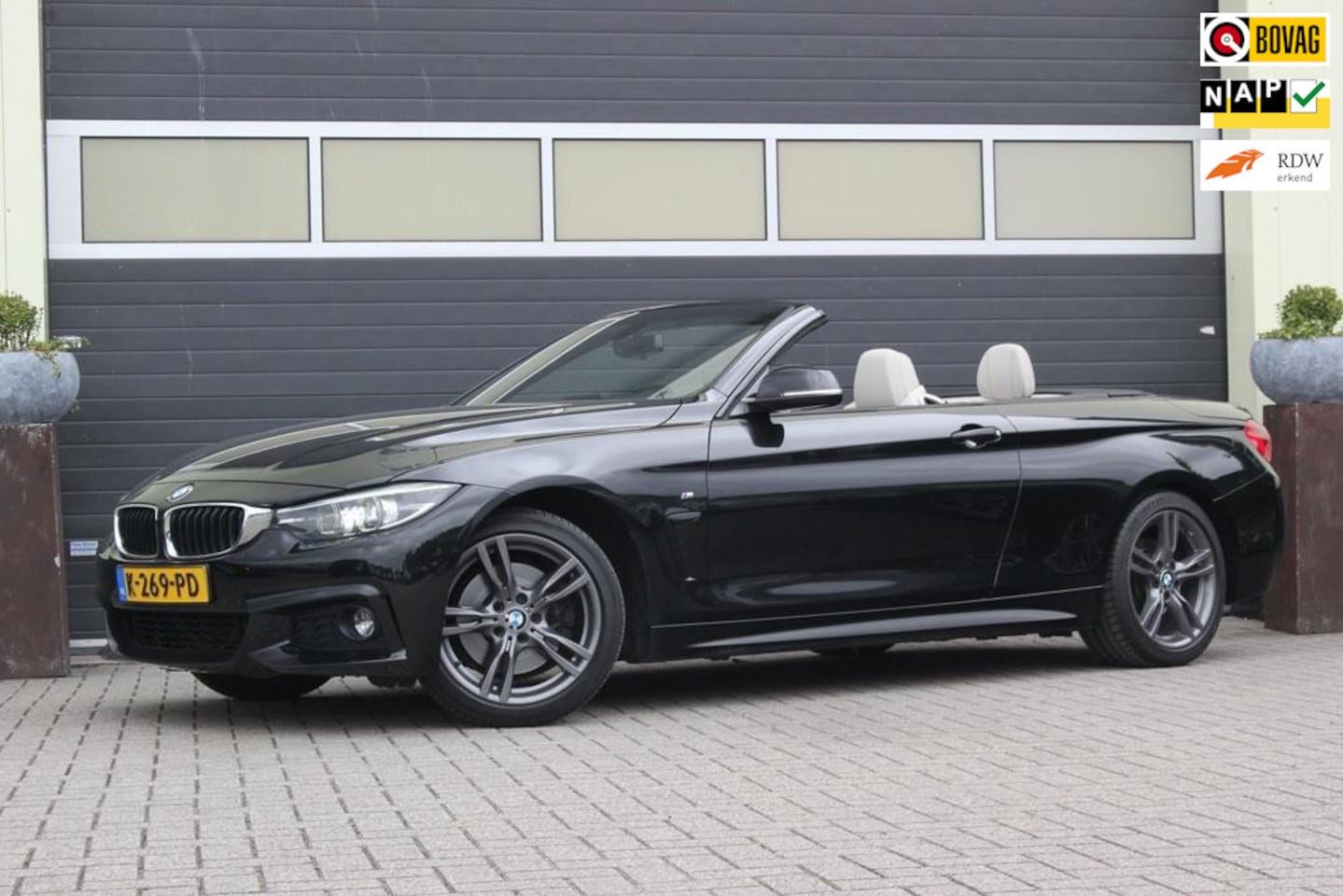 BMW 4-serie Cabrio - 430i High Executive M Sport | Nekverwarming | - AutoWereld.nl