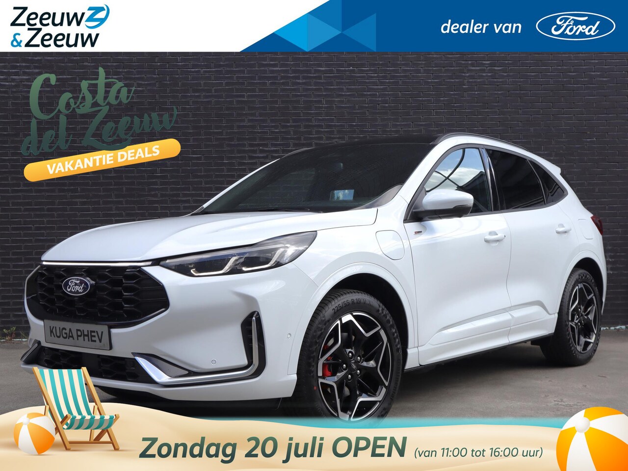 Ford Kuga - 2.5 PHEV ST-Line X 243pk | €4.000.- actiekorting | GRATIS LAADPAAL INCL. INSTALLATIE | 0,9 - AutoWereld.nl