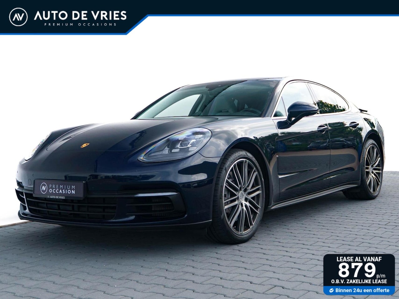 Porsche Panamera - 2.9 4 E-Hybrid 462pk | Surround-View | Lederen Comfort stoelen | Luchtvering - AutoWereld.nl
