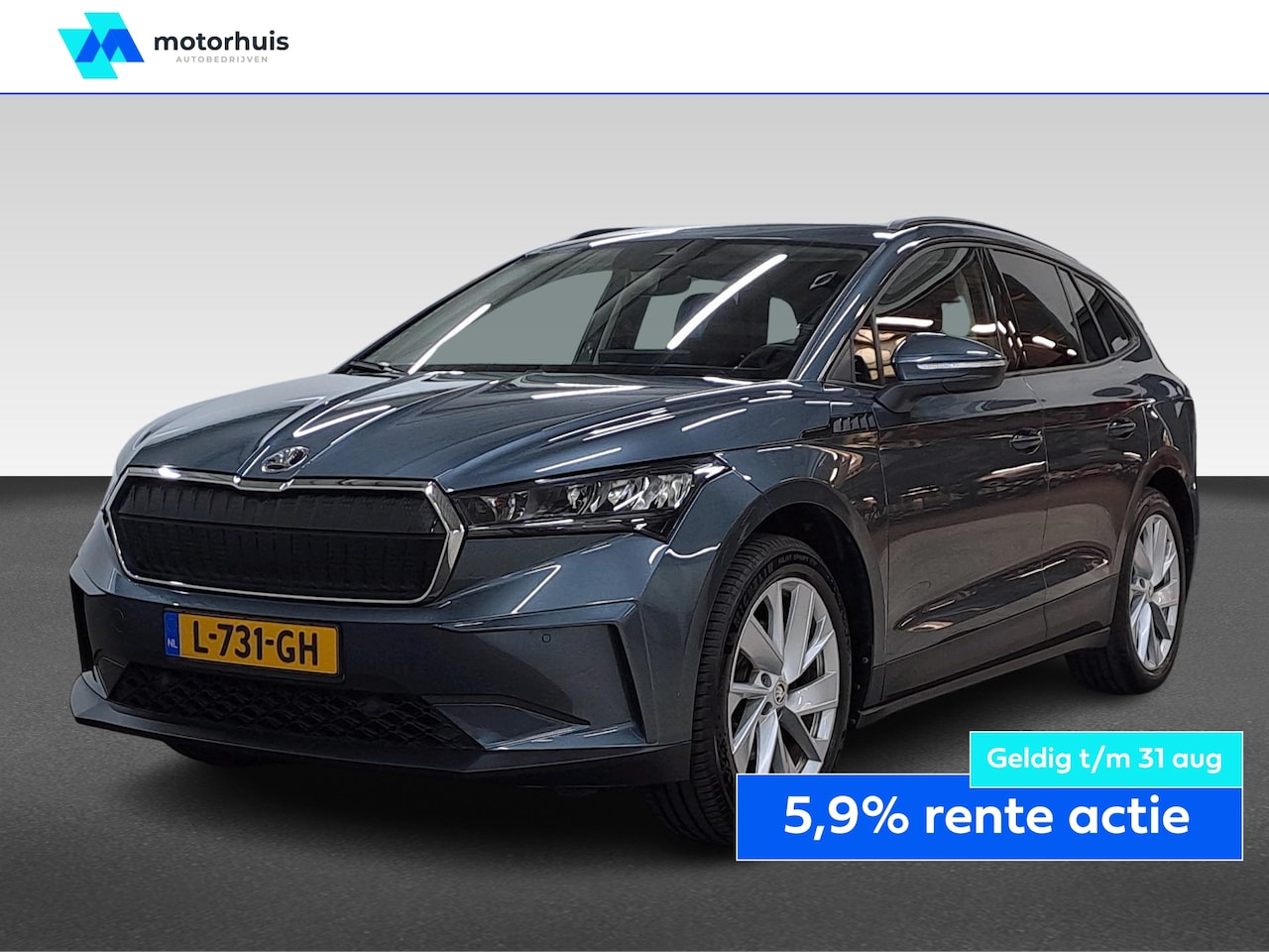 Skoda Enyaq iV - 60KWH 180PK NAVI LEDER TEL LED CAMERA NAP - AutoWereld.nl