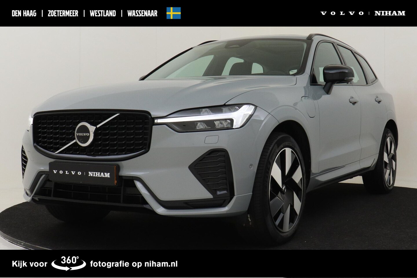 Volvo XC60 - RECHARGE T6 AWD ULTIMATE DARK -PANO.DAK|HARMAN/KARDON|360°CAM|TREKHAAK|20"|HEAD-UP DISP. - AutoWereld.nl