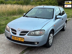 Nissan Almera - 1.8 Acenta 3-Drs Automaat ECC Audio/CD Electric pakket EBD ABS Colorpakket Parrot Rijdbare