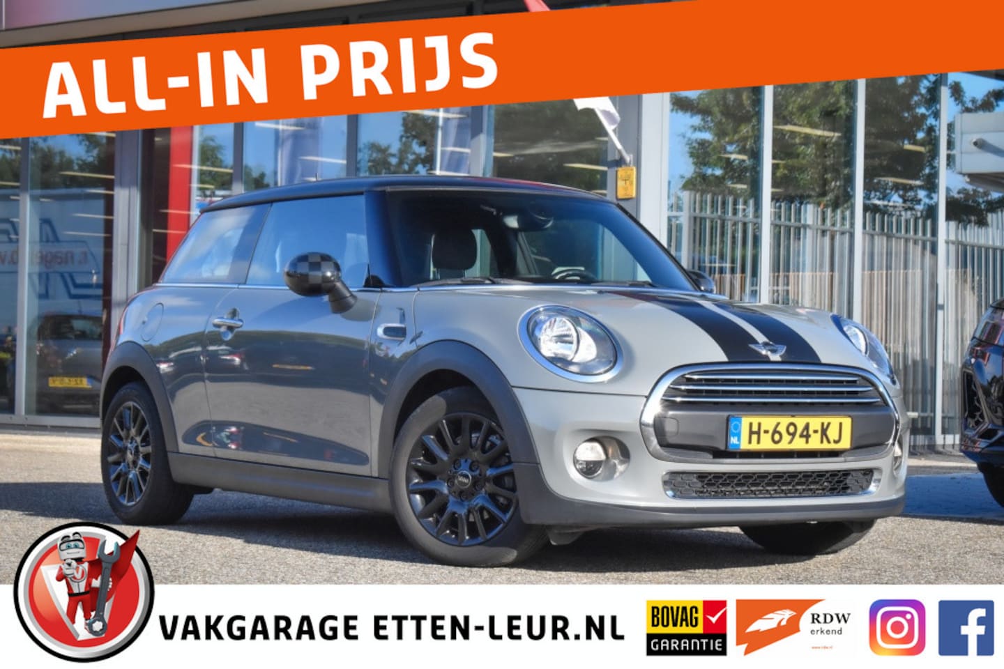 MINI One - Mini Turbo Pepper Black Pack || Navi | Stoelverwarming - AutoWereld.nl