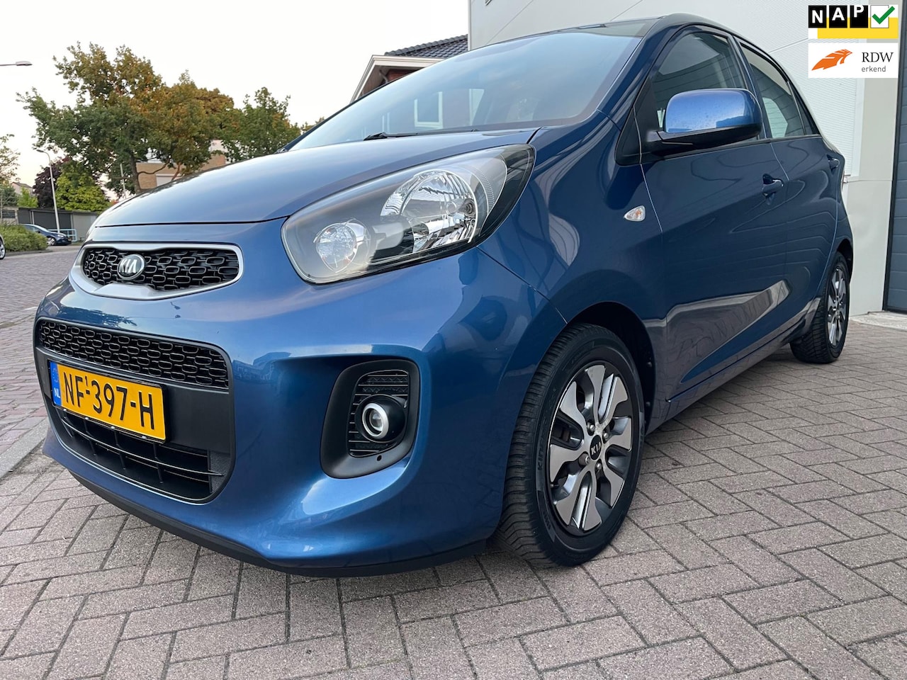 Kia Picanto - 1.0 CVVT EconomyPlusLine/1eigenaar/Navi/Camera/AUX/Elek-paket/Goed-onderhouden - AutoWereld.nl