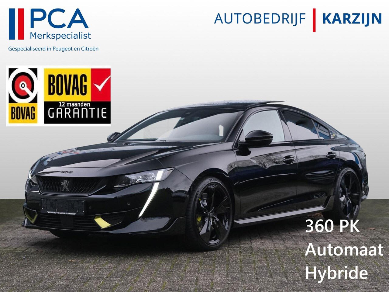 Peugeot 508 - 1.6 HYbrid Peugeot Sport Engineered - AutoWereld.nl