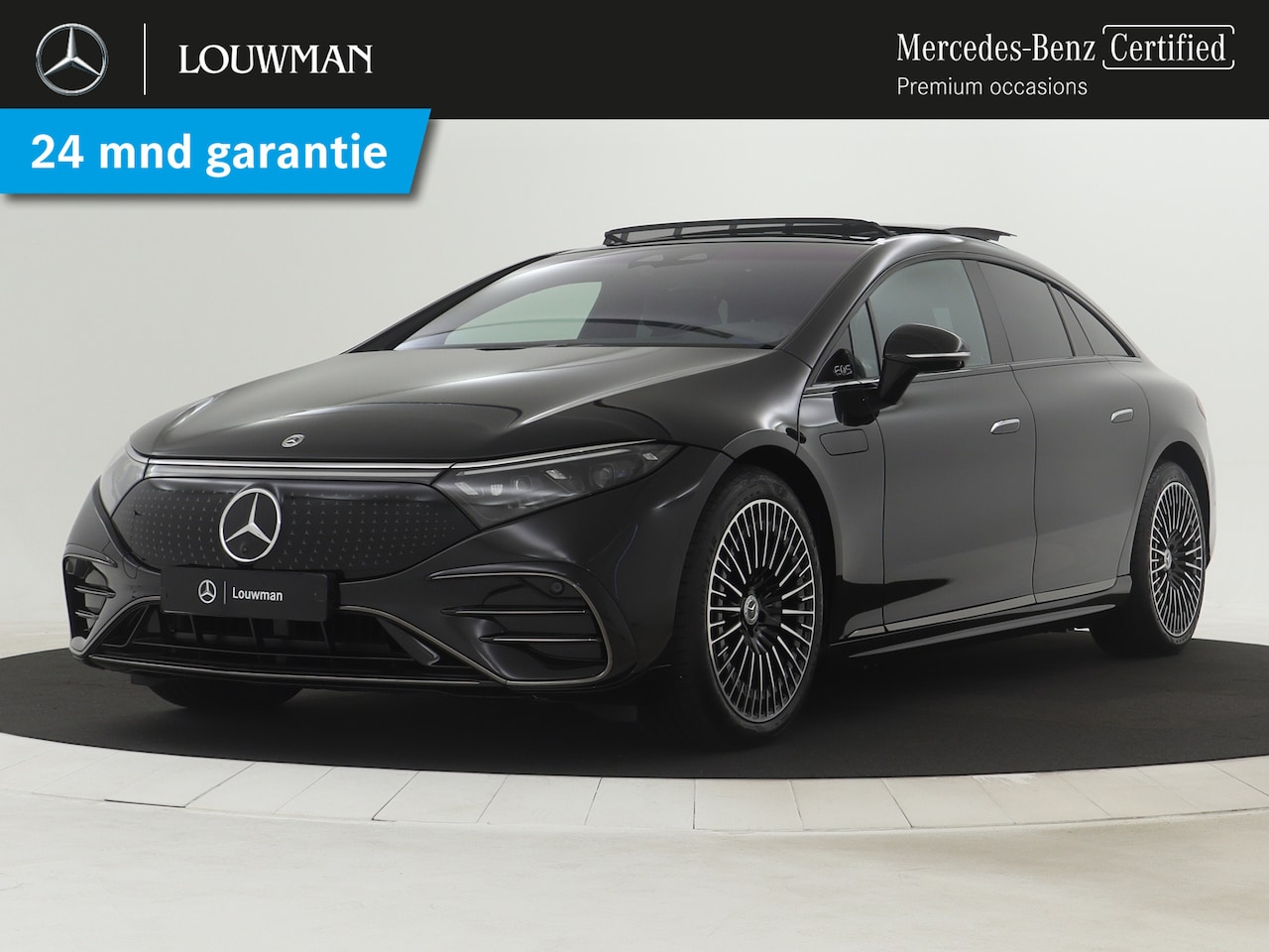 Mercedes-Benz EQS - 580 4MATIC Exclusive Line 118 kWh | Achterasbesturing tot 10° | Garagedeuropener | Premium - AutoWereld.nl