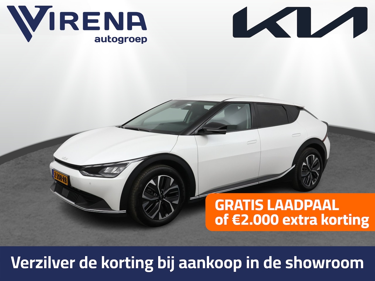 Kia EV6 - Light Edition 58 kWh - SOH 98,9% - Stoel-/stuurverwarming - Cruise Control - Navigatie - G - AutoWereld.nl