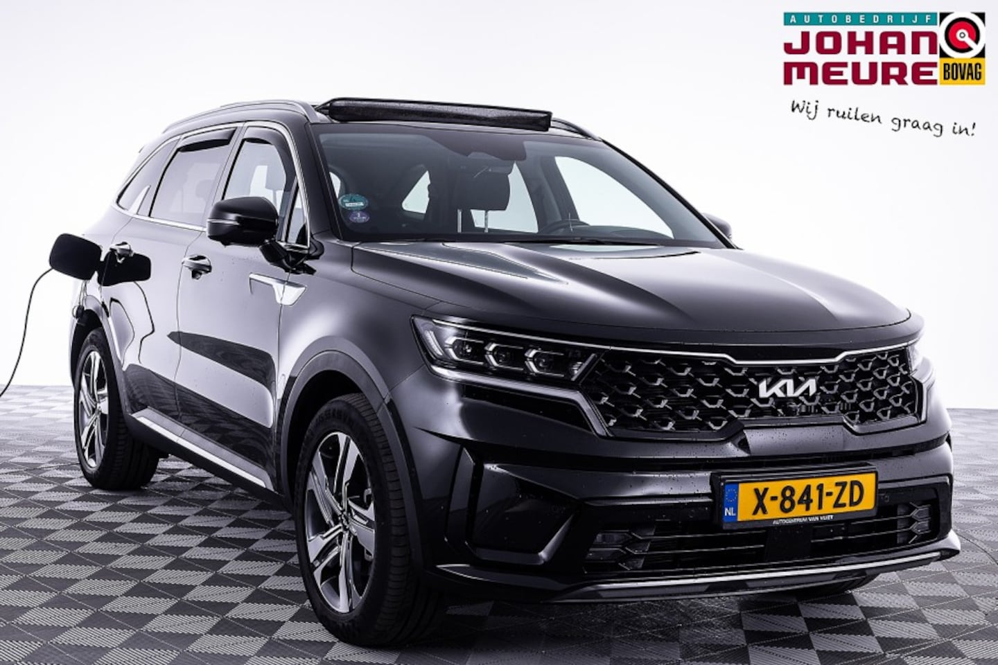 Kia Sorento - 1.6 T-GDI Plug-in Hybrid 4WD Edition 7p. | PANORAMADAK | LEDER - AutoWereld.nl