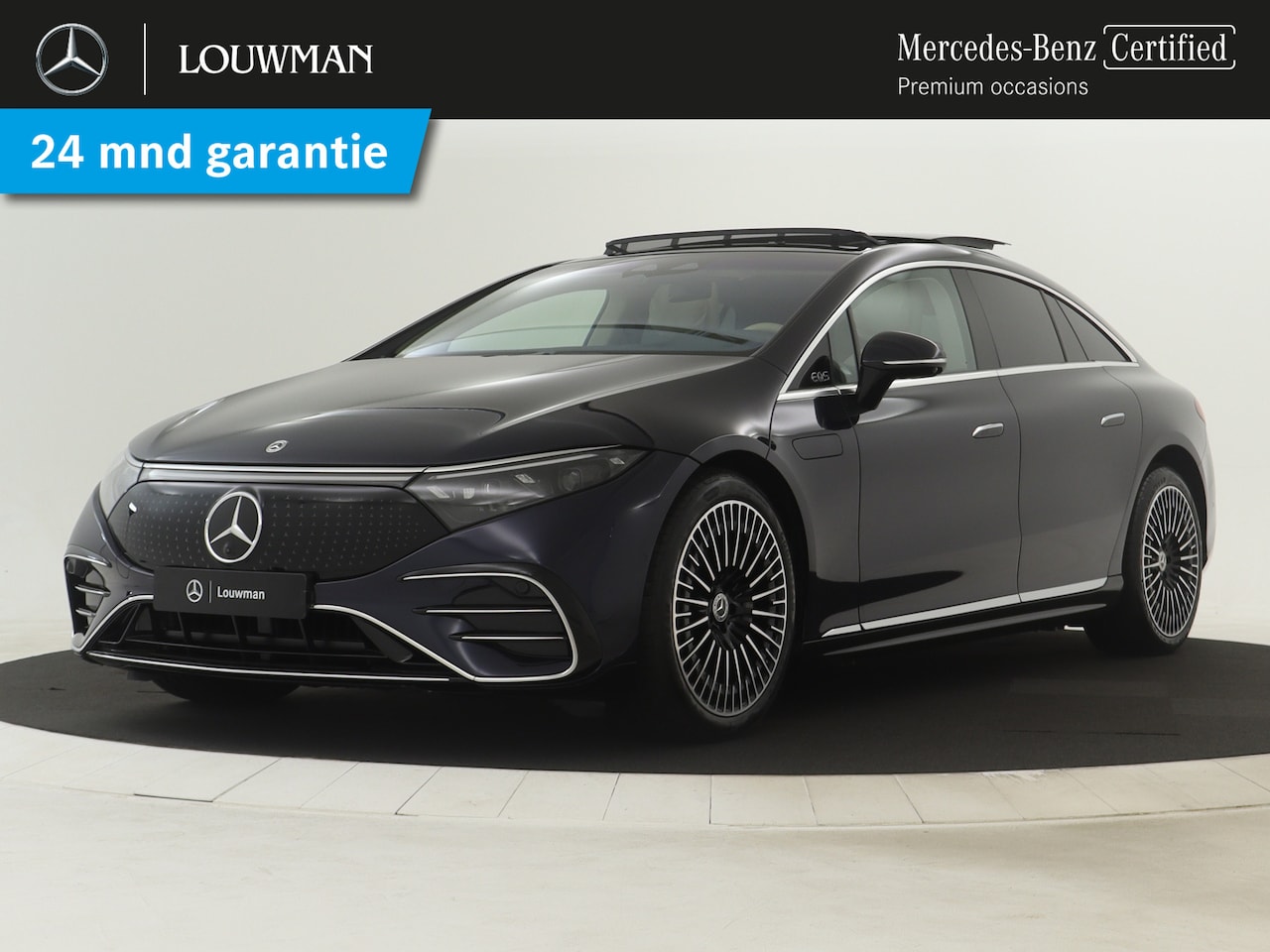 Mercedes-Benz EQS - 580 4MATIC Exclusive Line 118 kWh | Garagedeuropener | Akoestiekcomfort pakket | Achterasb - AutoWereld.nl