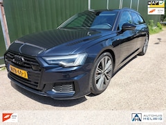 Audi A6 Avant - 50 TFSI e quattro S edition 3 x S-LINE, BLACK-LINE, LEER, PANORAMADAK, CAMERA, NAVI, TREKH