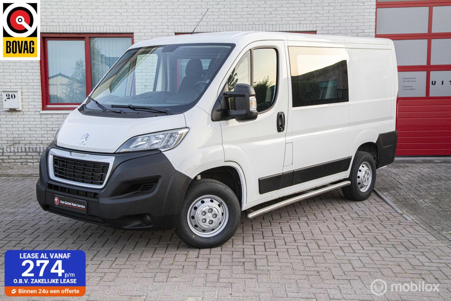 Peugeot Boxer - Bestel 330 2.2 BlueHDi 120 L1H1 DUBBELCABINE/6PERS - AutoWereld.nl